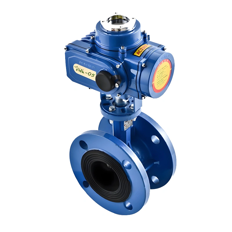High Quality Electric and Manual Butterfly Valve Waterworks High Temperature Resistance Butterfly Valve