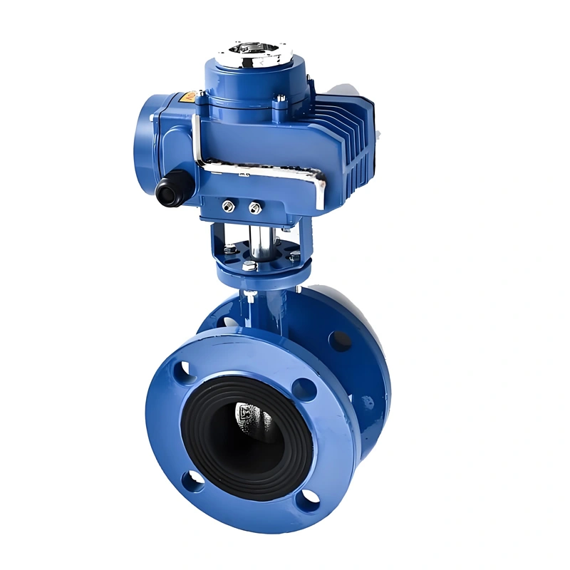 High Quality Electric and Manual Butterfly Valve Waterworks High Temperature Resistance Butterfly Valve - Image 2