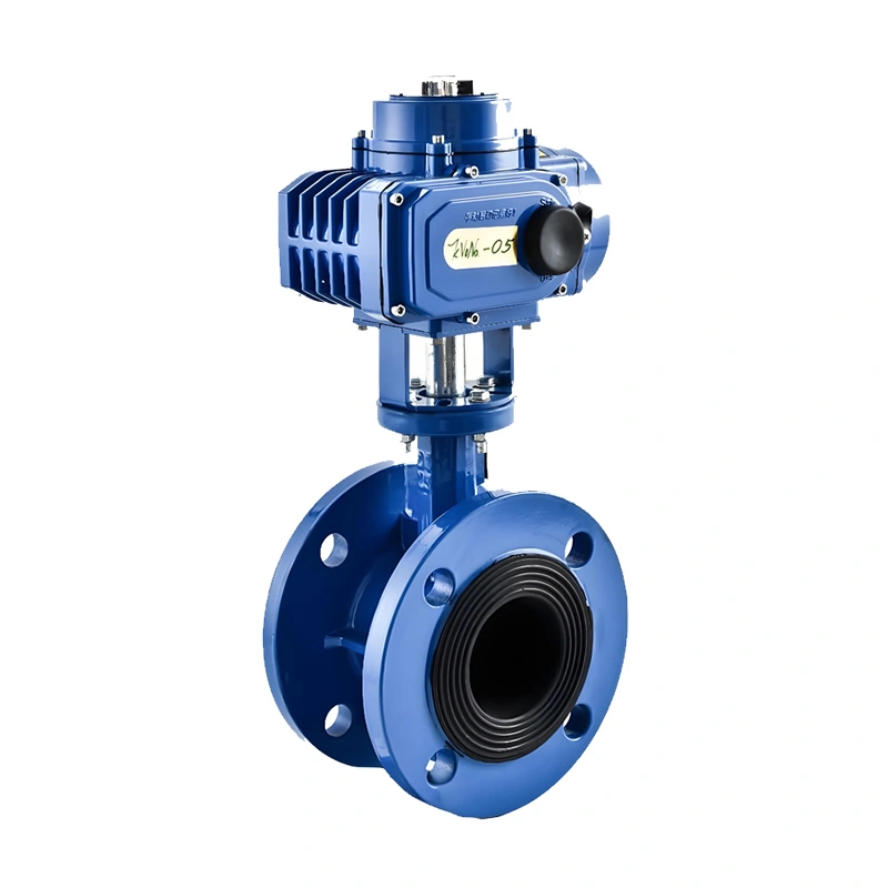 High Quality Electric and Manual Butterfly Valve Waterworks High Temperature Resistance Butterfly Valve - Image 4