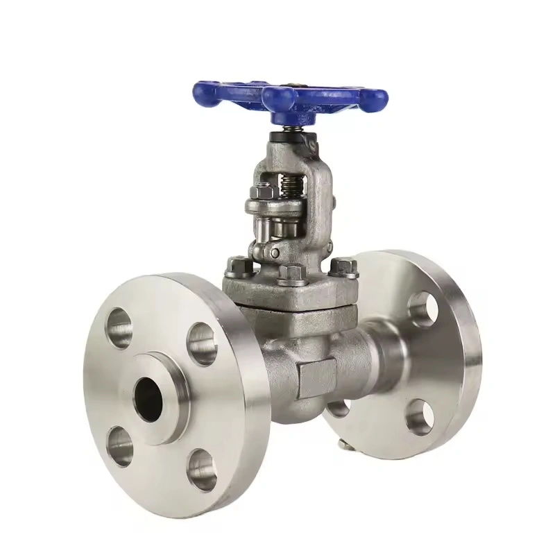 High Quality Water Oil Gas Manual Stainless Steel Forged Globe Valve - Image 2