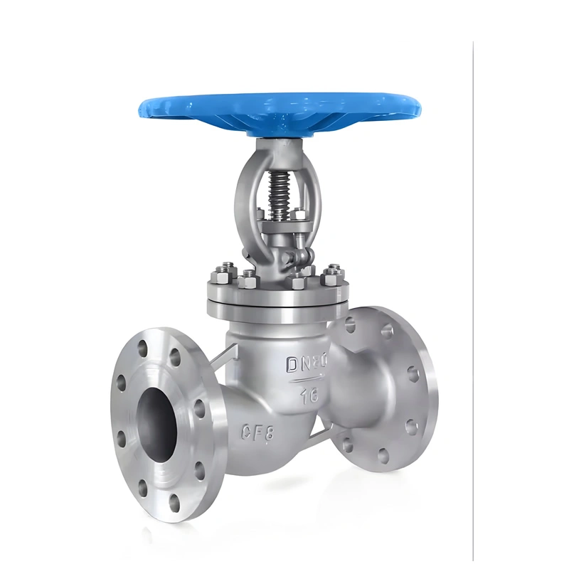 Resistance Manual Valve Stainless Steel Flange Globe Valve - Image 2