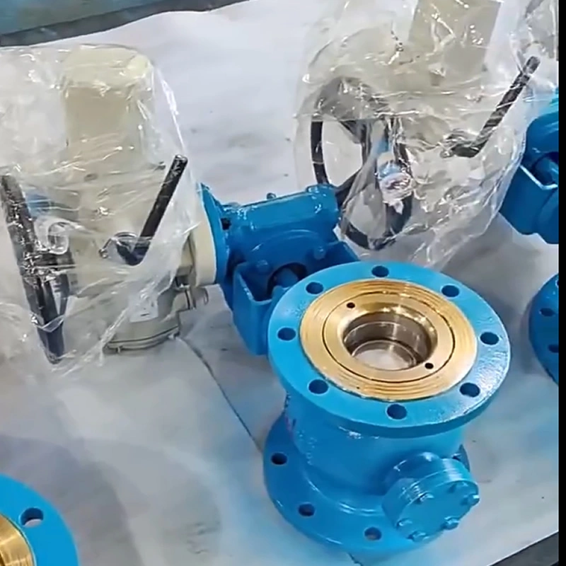 High-quality Ball Valve Cast Steel Industrial Ball Valve Cast Steel Pneumatic V-type Ball Valve - Image 3