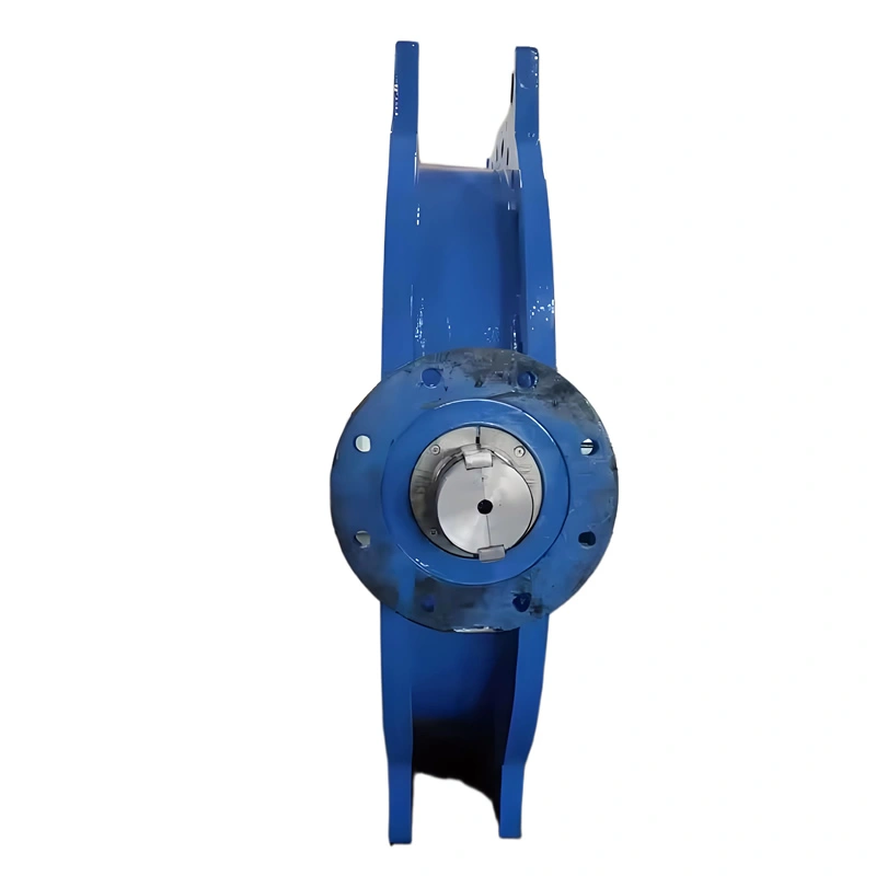 Large-diameter DN300-DN2800 Soft Seal Double Flanged Concentric Butterfly Valve - Image 1