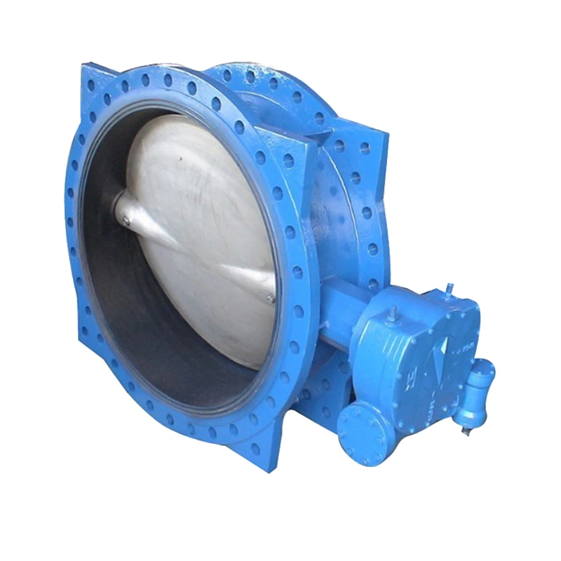 Large-diameter DN300-DN2800 Soft Seal Double Flanged Concentric Butterfly Valve - Image 2