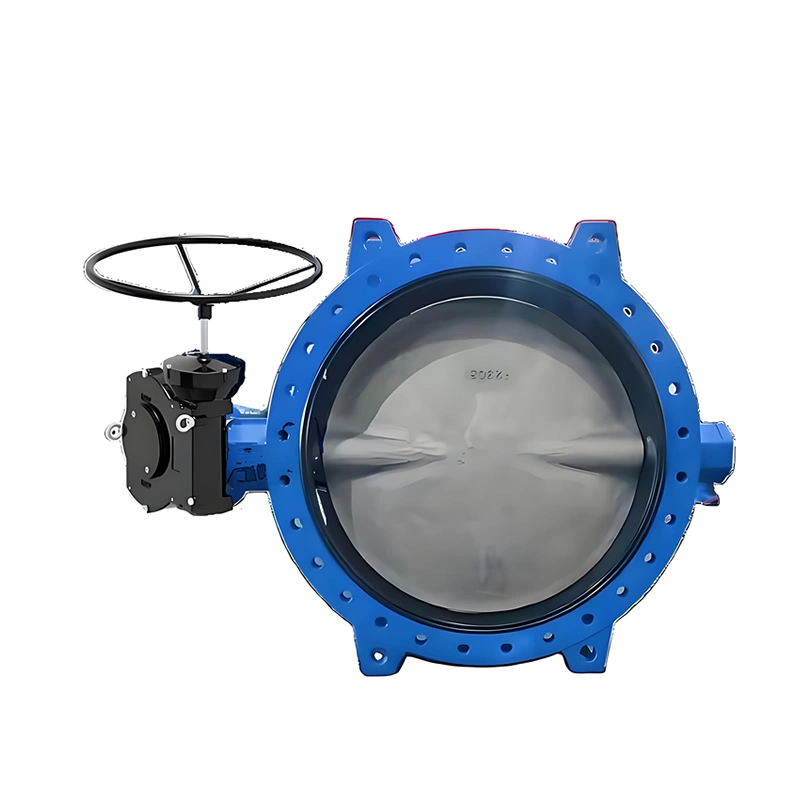 Large-diameter DN300-DN2800 Soft Seal Double Flanged Concentric Butterfly Valve - Image 3