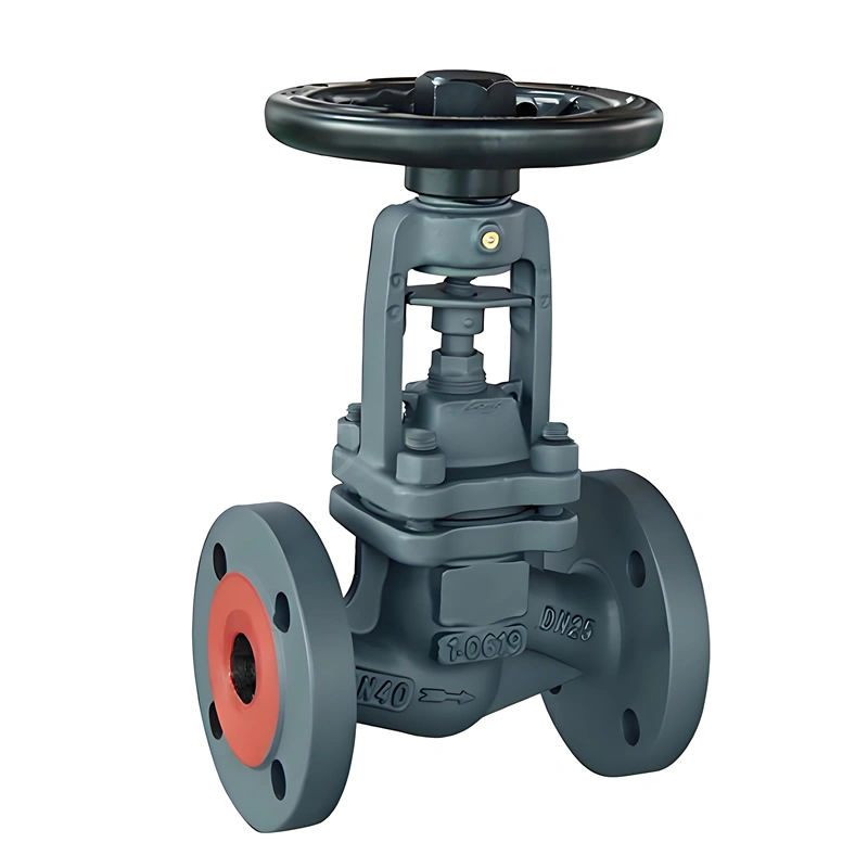 PN40 DIN/ANSI Cast Iron/Cast Steel Bellow Seal Globe Valve - Image 2