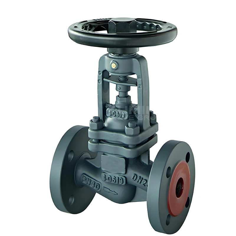PN40 DIN/ANSI Cast Iron/Cast Steel Bellow Seal Globe Valve - Image 3