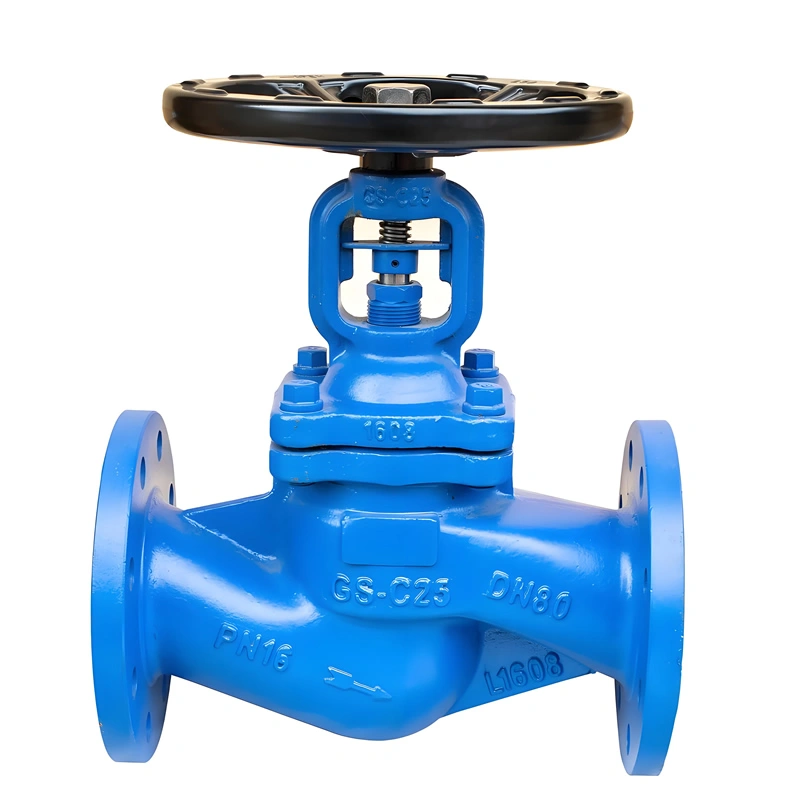 DN15~DN400 PN16~PN64 DIN GS-C25/WCB/Cast Steel Flanged Bellow Seal Globe Valve - Image 5