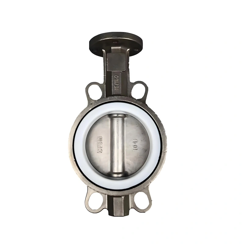 SS304 CF8 Water Media Butterfly Valve with Actuator Manual Power Concentric/Eccentric Body Wafer/LT/Flange Connection - Image 5