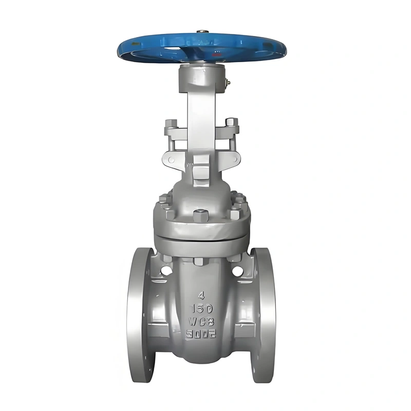 SS304 Stainless Steel Two Ways ANSI Solid Wedge Cast Iron Manual Control Gate Valve - Image 4