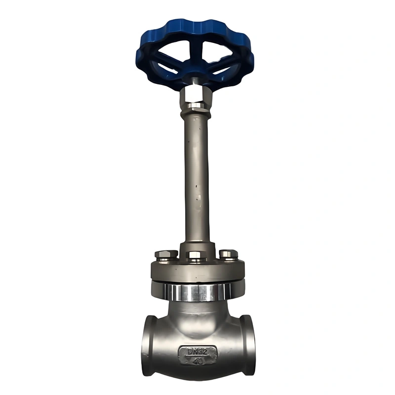 Stainless Steel High Pressure Cryogenic LNG LOX Petrochemical Globe Valve  - Image 1