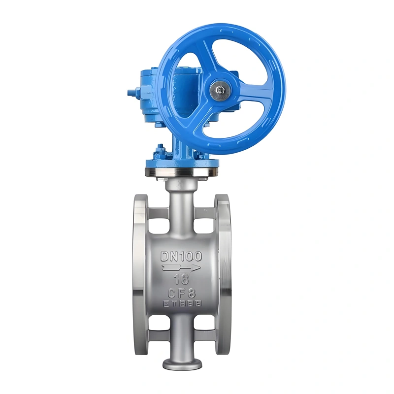 Stainless Steel High-Temperature and Pressure Resistant Multi-Level Metal Hard Sealing Butterfly Valve - Image 1