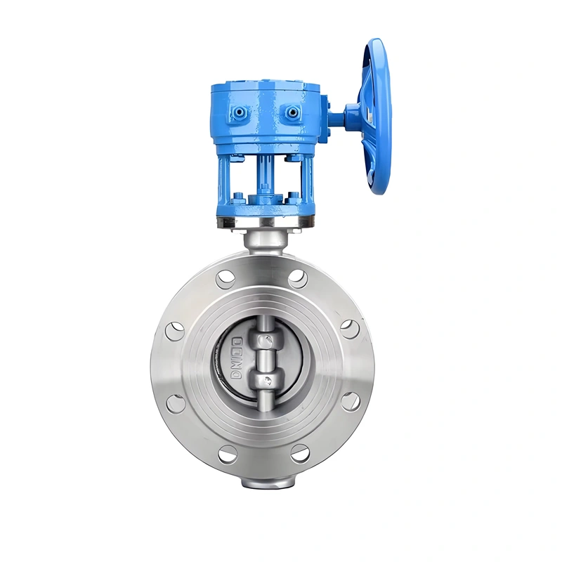 Stainless Steel High-Temperature and Pressure Resistant Multi-Level Metal Hard Sealing Butterfly Valve - Image 2