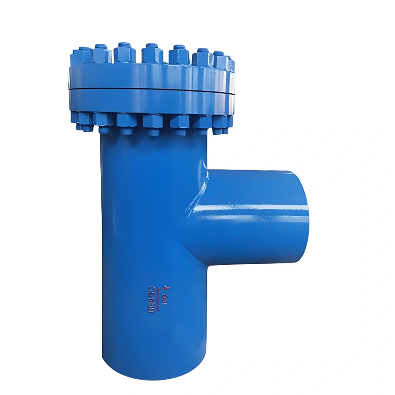 Steel Fabricated Buttwelded Ends T Type Strainer Tee Strainer - Image 3