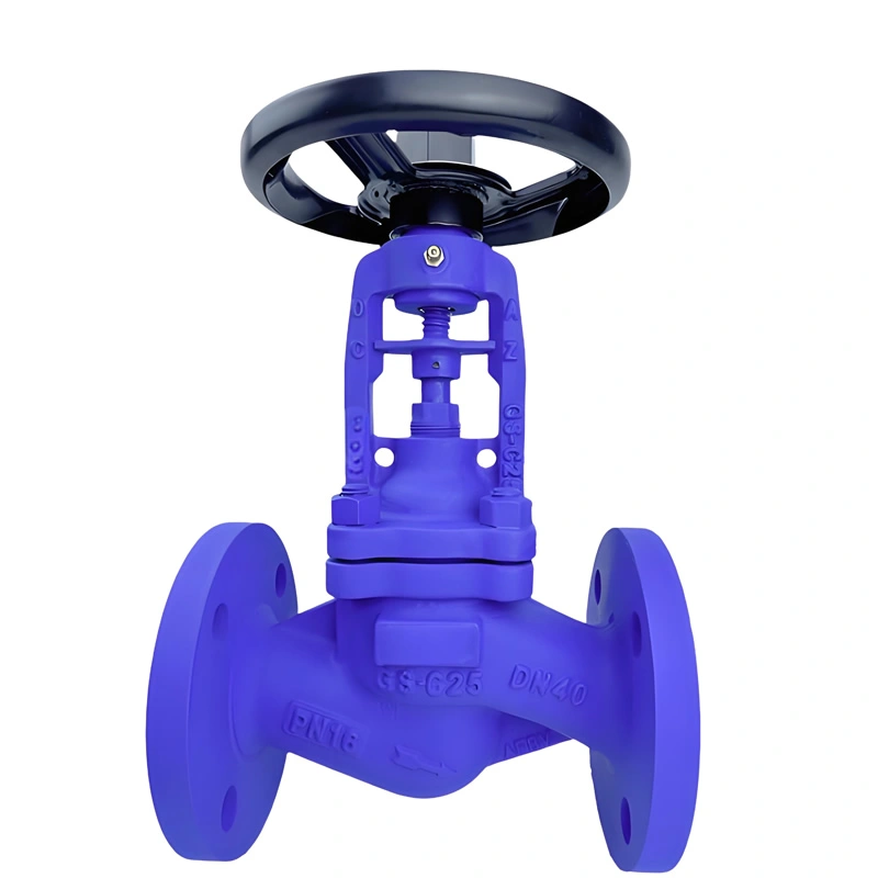 DN15~DN350 PN16~PN40 High Performance Zero-Leakage Bellow Seal Hot Oil Globe Valve  - Image 4